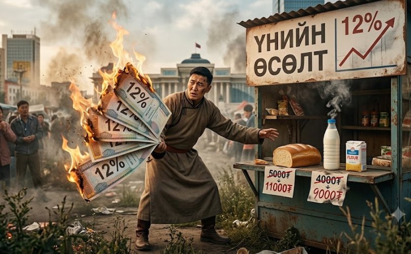 Монголбанк: Инфляц 2027 оны дунд үе хүртэл өндөр байна